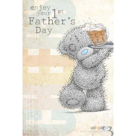 First Fathers Day Me to You Bear Card £2.49